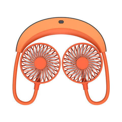 Street vender hanging neck fan